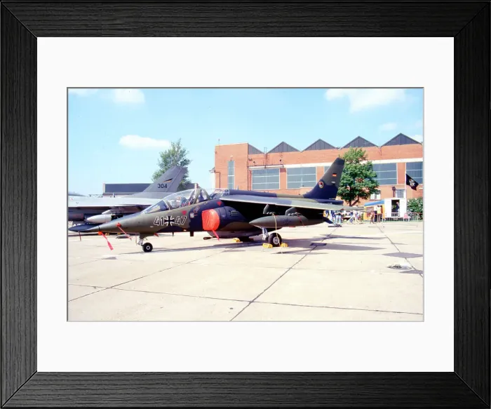 Framed Print : Dassault-Dornier Alpha Jet A 41+47 Framed Print : Dassault-Dornier Alpha Jet A 41+47