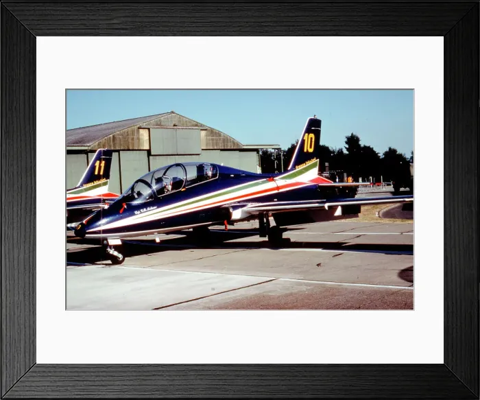 Framed Print : Aermacchi MB. 339PAN MM54514 - 10 Framed Print : Aermacchi MB. 339PAN MM54514 - 10
