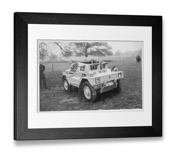 Framed Print : ex-British Army Daimler Dingo Framed Print : ex-British Army Daimler Dingo