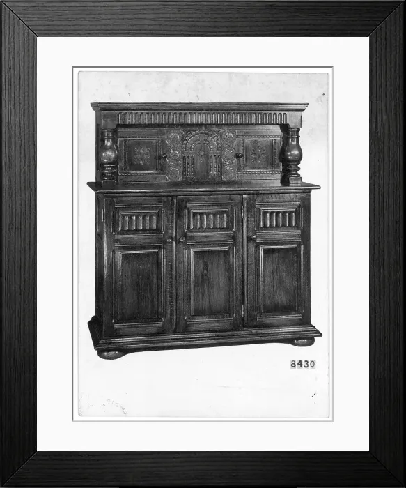 Framed Print : An Oak dresser Framed Print : An Oak dresser