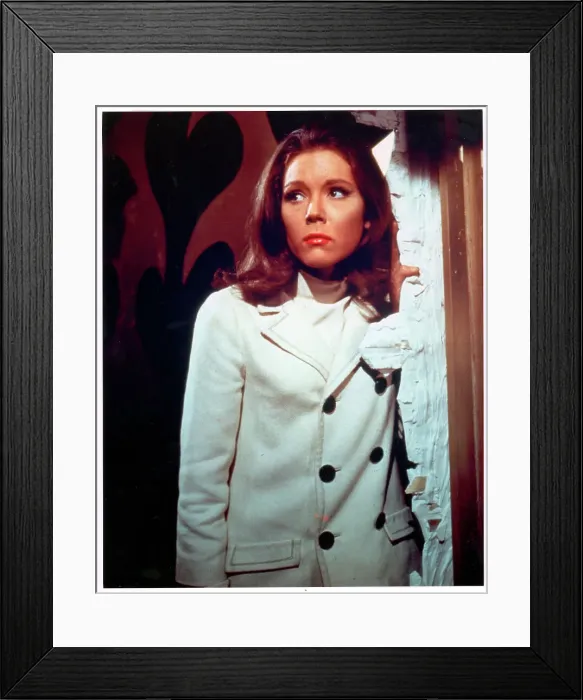 Framed Print : Emma Peel from The Avengers Framed Print : Emma Peel from The Avengers