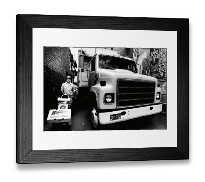 Framed Print : USA - Large truck Colorado Framed Print : USA - Large truck Colorado