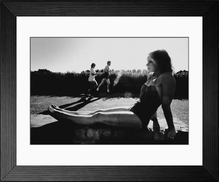 Framed Print : USA - Sunbathing, Santa Monica California Framed Print : USA - Sunbathing, Santa Monica California