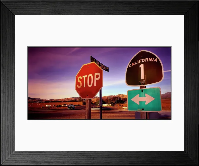 Framed Print : Highway 1 CA Framed Print : Highway 1 CA