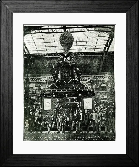 Framed Print : Mammoth Edison Lamp, Paris Exhibition of 1889 Framed Print : Mammoth Edison Lamp, Paris Exhibition of 1889