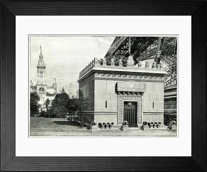 Framed Print : Pavilion of Ecuador, Paris Exhibition of 1889 Framed Print : Pavilion of Ecuador, Paris Exhibition of 1889