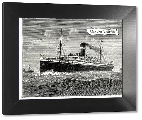 Allan Liner steamship, Victorian