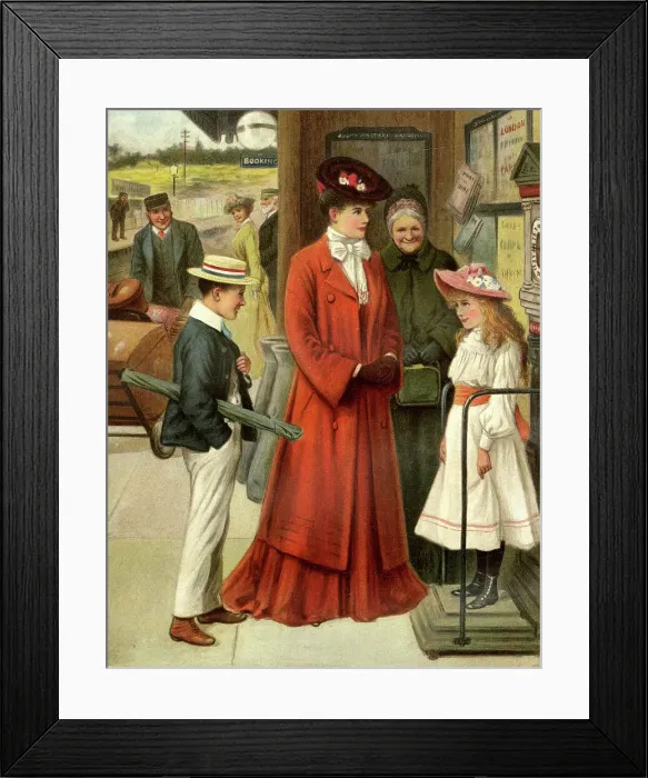 Framed Print : The Weighing Machine at the Railway Station Framed Print : The Weighing Machine at the Railway Station