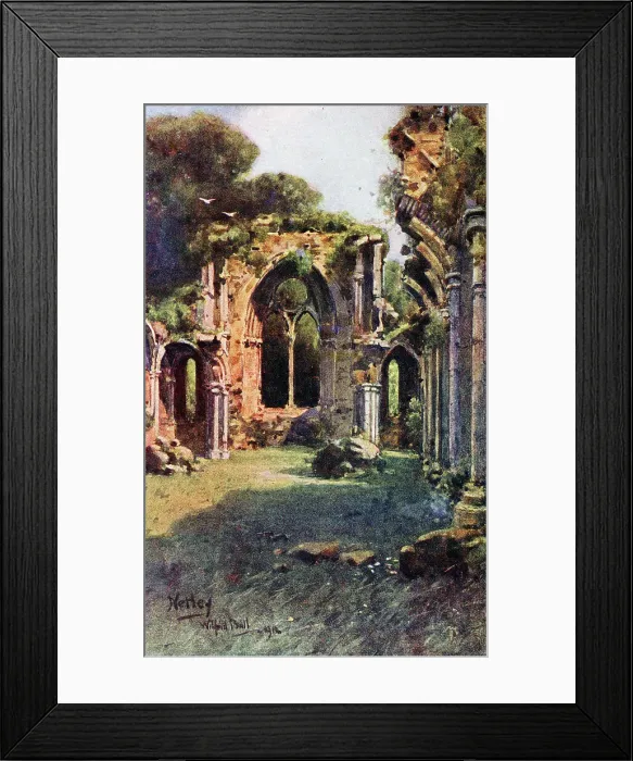 Framed Print : Netley Abbey, Hampshire Framed Print : Netley Abbey, Hampshire