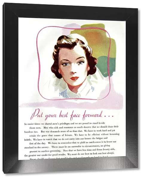 Advert, Yardley cosmetics, WW2