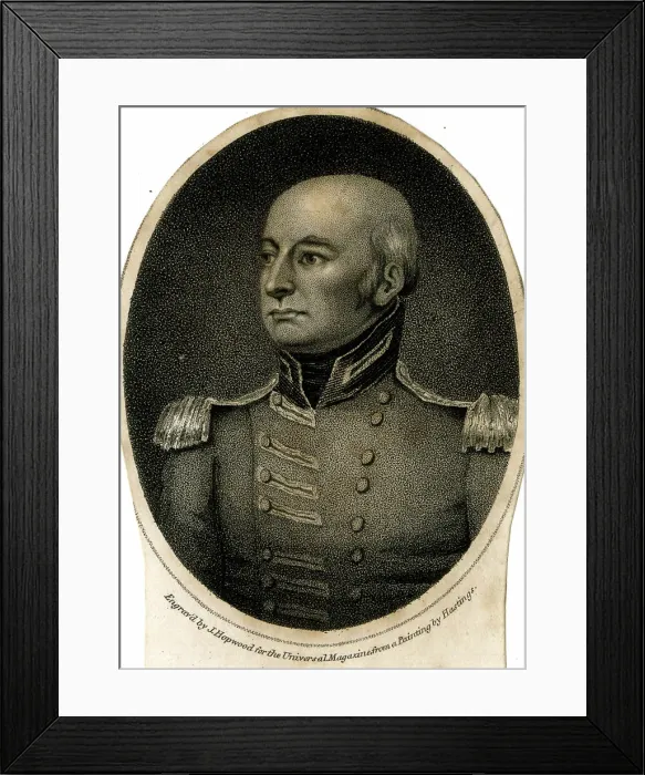 Framed Print : Lieutenant General John Whitelocke, British army officer Framed Print : Lieutenant General John Whitelocke, British army officer
