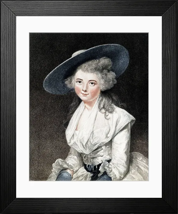 Framed Print : The Honourable Miss Bingham by Sir Joshua Reynolds Framed Print : The Honourable Miss Bingham by Sir Joshua Reynolds