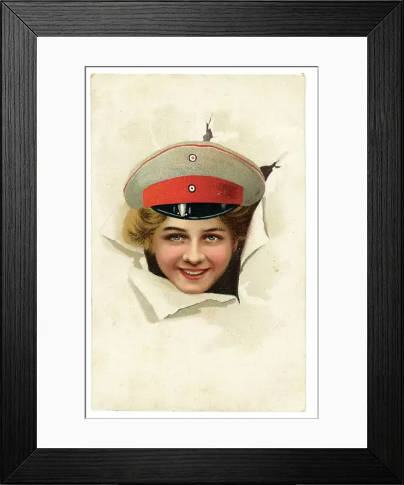 Framed Print : German propaganda for the Home Front Framed Print : German propaganda for the Home Front