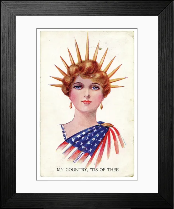Framed Print : British propaganda for America Framed Print : British propaganda for America
