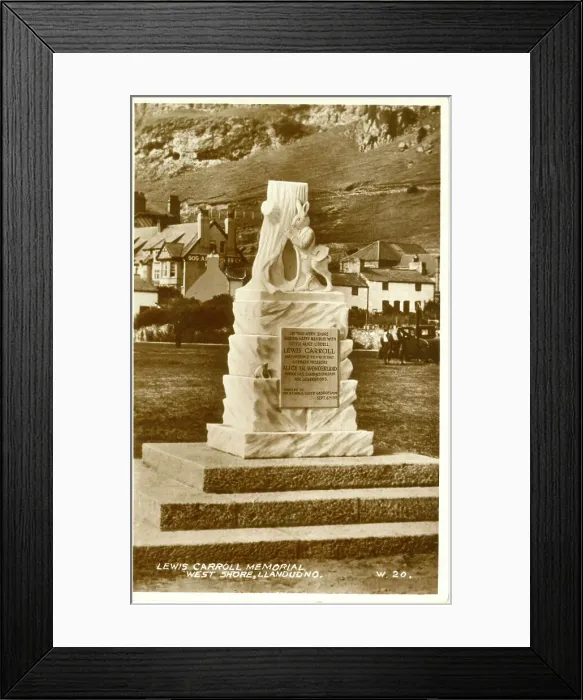 Framed Print : Lewis Carroll Memorial, West Shore Llandudno Framed Print : Lewis Carroll Memorial, West Shore Llandudno