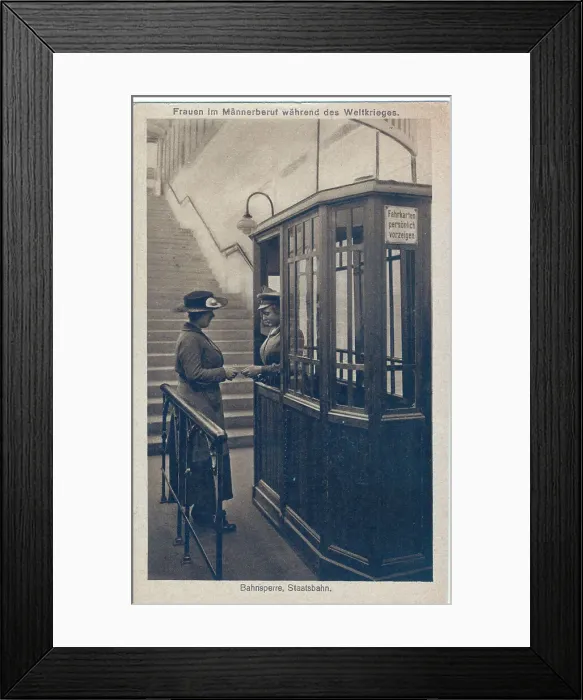 Framed Print : Ticket booth in German underground station Framed Print : Ticket booth in German underground station
