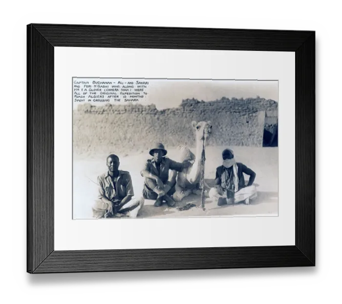 Framed Print : Real photo taken at the end of a 16 months Sahara trip Framed Print : Real photo taken at the end of a 16 months Sahara trip