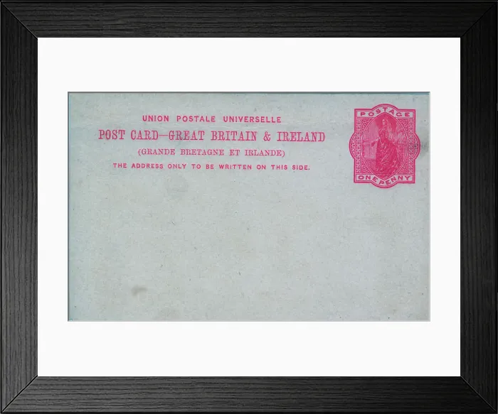 Framed Print : Union Postale Universelle Great Britain and Ireland Framed Print : Union Postale Universelle Great Britain and Ireland