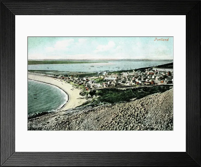 Framed Print : Chesil Beach, Portland, Dorset Framed Print : Chesil Beach, Portland, Dorset