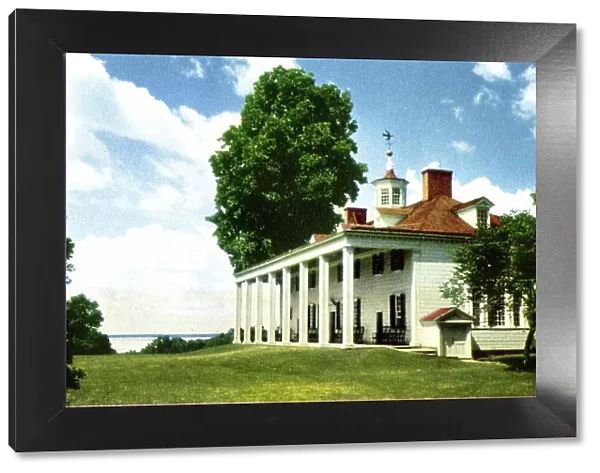 East Front of George Washington's Home, Mount Vernon