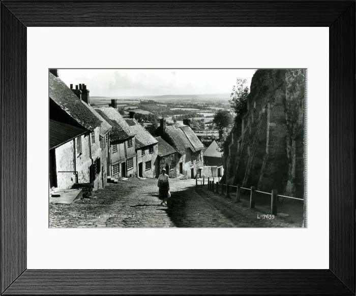 Framed Print : Gold Hill, Shaftesbury, Dorset Framed Print : Gold Hill, Shaftesbury, Dorset
