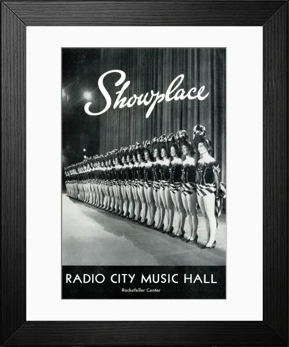 Framed Print : Showplace, Radio City Music Hall, Rockefeller Centre, NYC Framed Print : Showplace, Radio City Music Hall, Rockefeller Centre, NYC