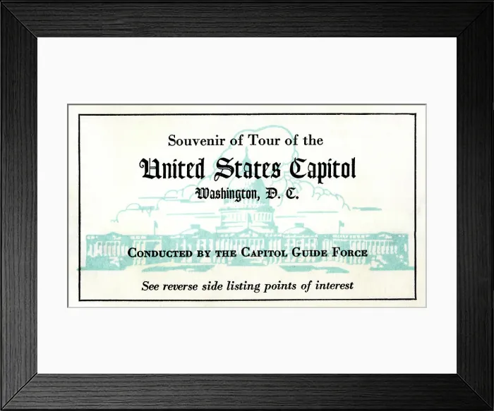 Framed Print : Tour of the United States Capitol, Washington DC, USA Framed Print : Tour of the United States Capitol, Washington DC, USA