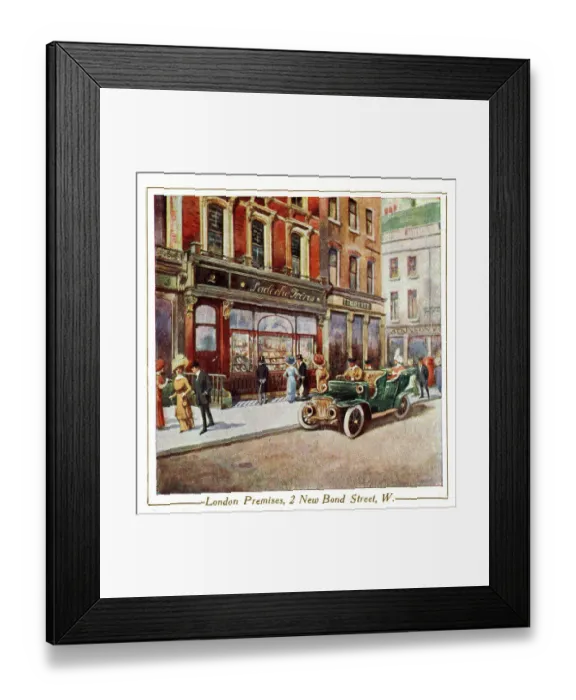 Framed Print : Lacloche Freres, Jewellers, New Bond Street, London Framed Print : Lacloche Freres, Jewellers, New Bond Street, London
