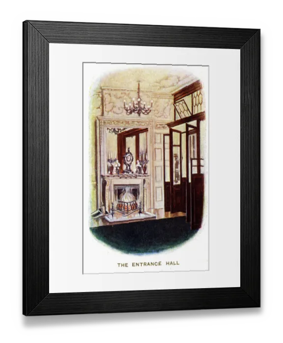 Framed Print : Entrance Hall of The Berkeley Hotel, London Framed Print : Entrance Hall of The Berkeley Hotel, London