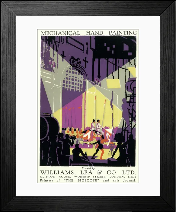 Framed Print : Advert, Williams, Lea & Co Ltd, London Framed Print : Advert, Williams, Lea & Co Ltd, London