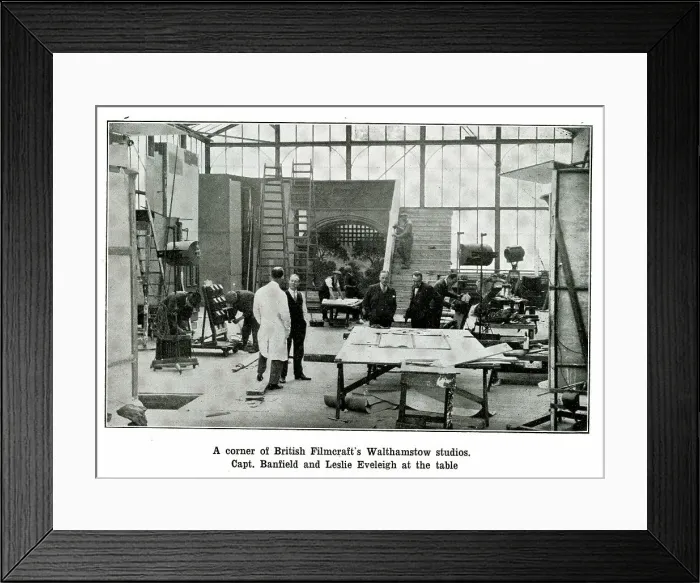Framed Print : British Filmcraft studios, Walthamstow, NE London Framed Print : British Filmcraft studios, Walthamstow, NE London