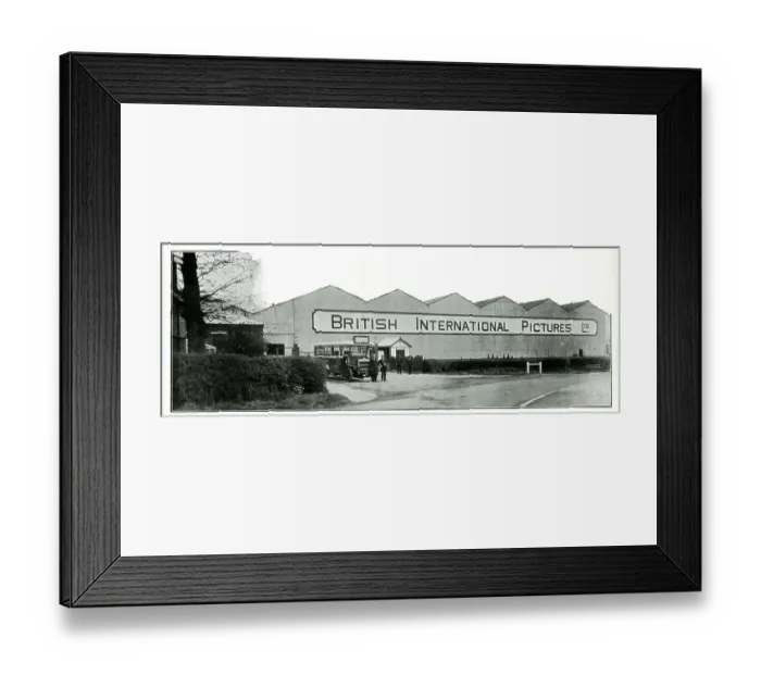 Framed Print : British International Pictures Ltd, film studio, Elstree Framed Print : British International Pictures Ltd, film studio, Elstree