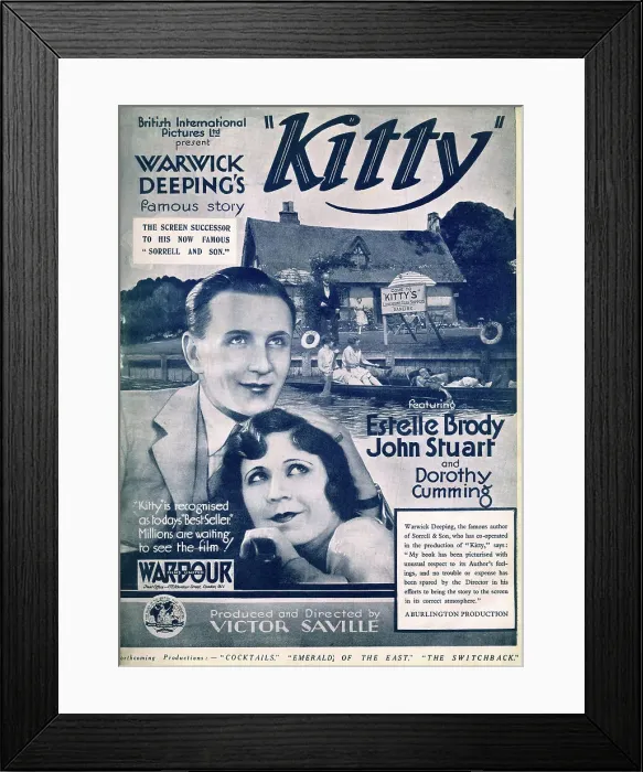Framed Print : Kitty, with Estelle Brody and John Stuart Framed Print : Kitty, with Estelle Brody and John Stuart