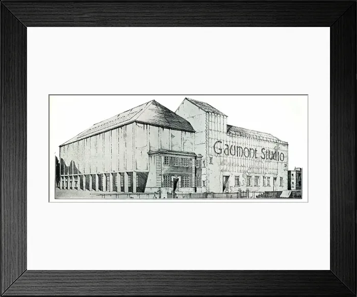 Framed Print : Gaumont Film Studio and Offices, Shepherd's Bush, London Framed Print : Gaumont Film Studio and Offices, Shepherd's Bush, London