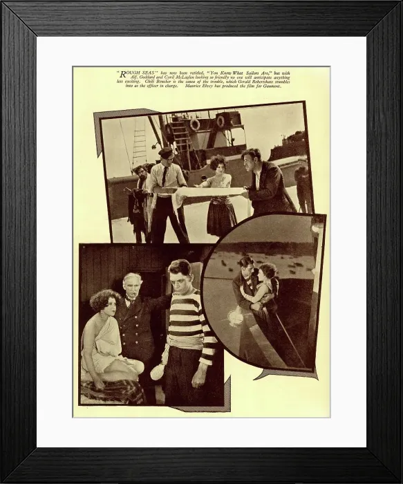 Framed Print : Scenes from comedy film, You Know What Sailors Are Framed Print : Scenes from comedy film, You Know What Sailors Are