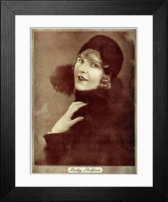 Framed Print : Betty Balfour, actress, known as the British Mary Pickford Framed Print : Betty Balfour, actress, known as the British Mary Pickford