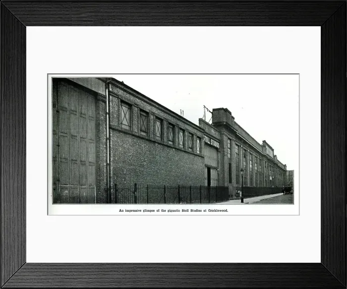 Framed Print : Stoll film studios building, Cricklewood, North London Framed Print : Stoll film studios building, Cricklewood, North London