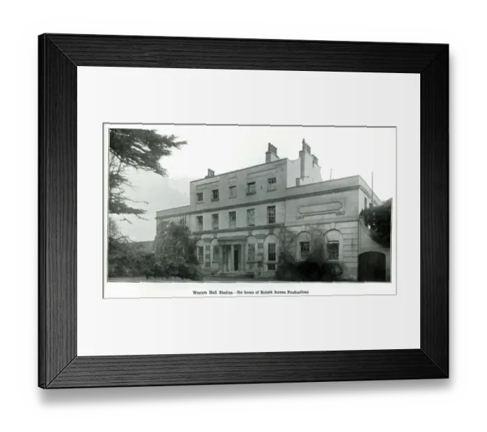 Framed Print : Worton Hall Studios, Isleworth, Middlesex Framed Print : Worton Hall Studios, Isleworth, Middlesex