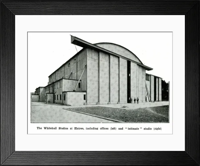Framed Print : Whitehall Films, offices and studio, Elstree Framed Print : Whitehall Films, offices and studio, Elstree