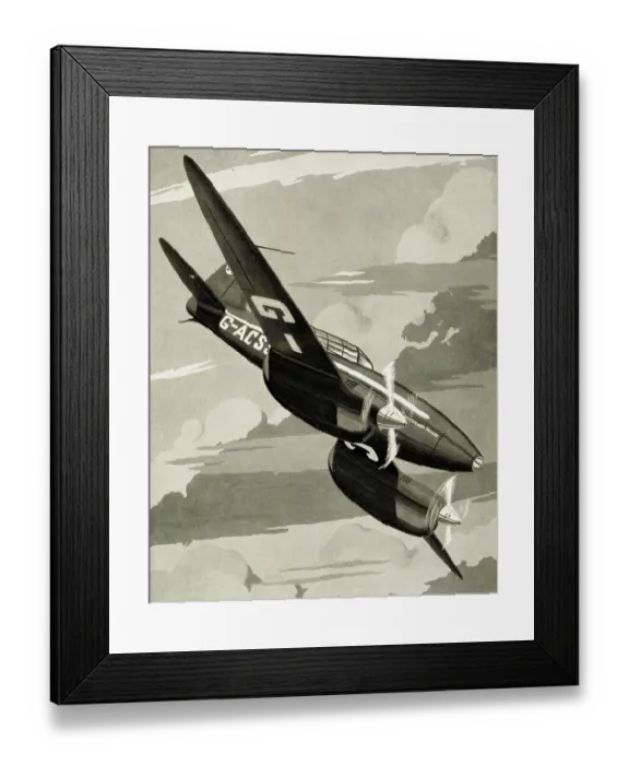 Framed Print : Grosvenor House De Havilland Comet Framed Print : Grosvenor House De Havilland Comet