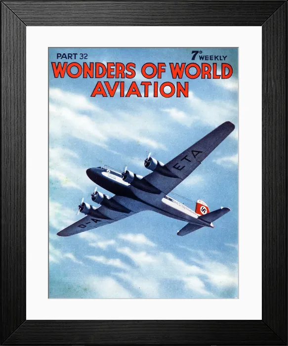 Framed Print : Focke-Wulf Fw200V2 Condor D-AETA Westfalen Framed Print : Focke-Wulf Fw200V2 Condor D-AETA Westfalen