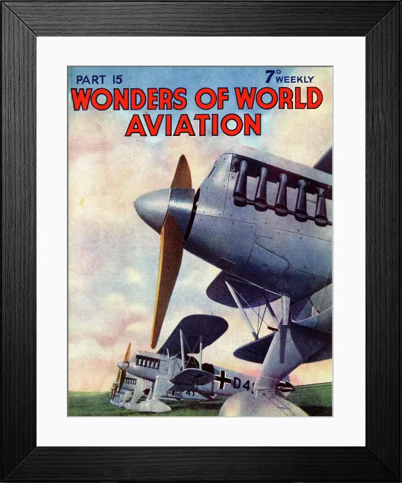 Framed Print : German Luftwaffe Heinkel He 51 Fighter Biplane Framed Print : German Luftwaffe Heinkel He 51 Fighter Biplane