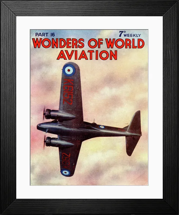 Framed Print : RAF Avro Anson K6152 multi-role aircraft Framed Print : RAF Avro Anson K6152 multi-role aircraft