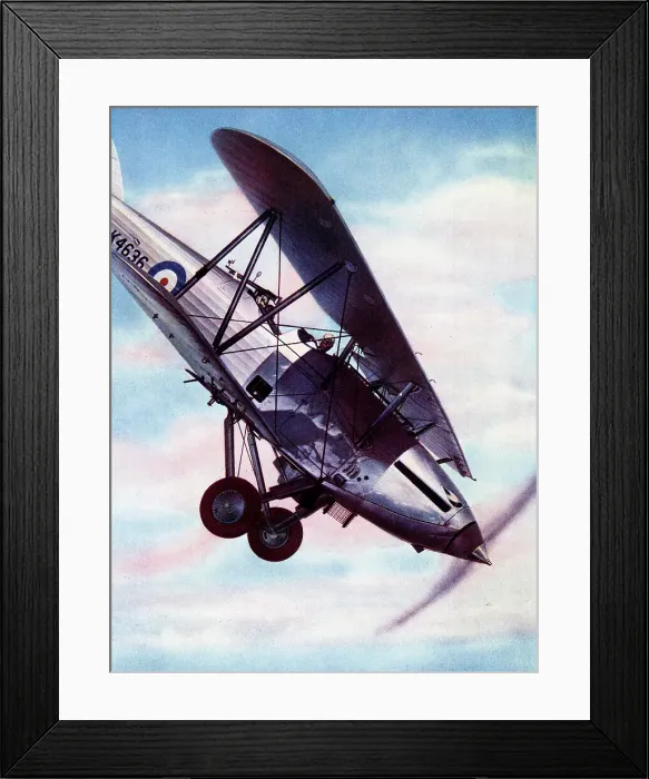 Framed Print : RAF Hawker Hind light day bomber Framed Print : RAF Hawker Hind light day bomber
