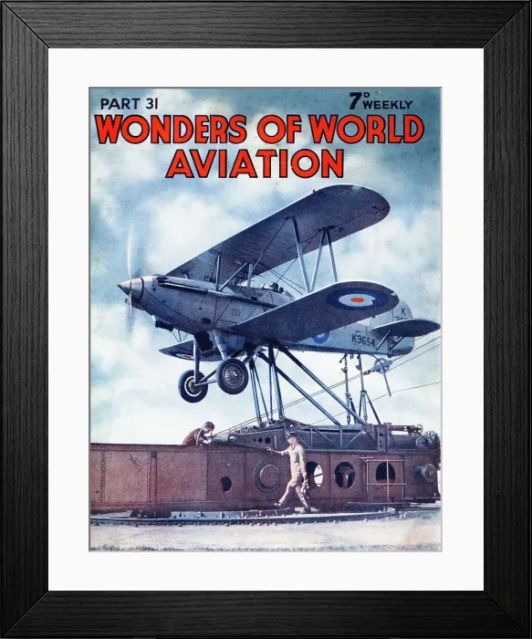 Framed Print : RAF Hawker Nimrod II, K3654 Framed Print : RAF Hawker Nimrod II, K3654