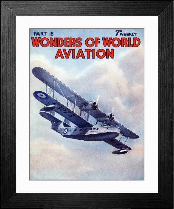Framed Print : RAF Supermarine Stranraer Flying Boat Framed Print : RAF Supermarine Stranraer Flying Boat