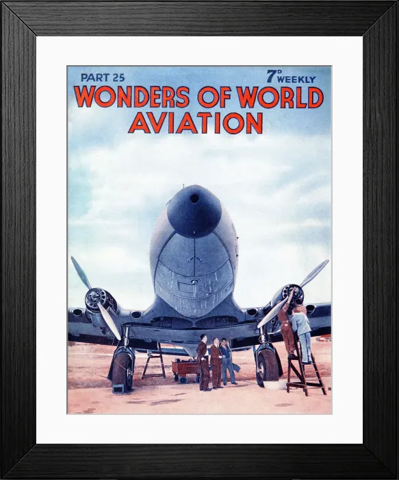 Framed Print : The De Havilland Frobisher airliner Framed Print : The De Havilland Frobisher airliner