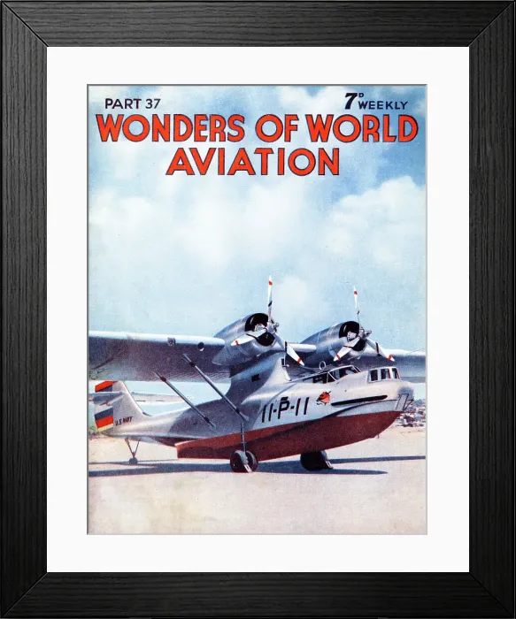 Framed Print : US Navy Consolidated Aircraft Corp flying boat Framed Print : US Navy Consolidated Aircraft Corp flying boat