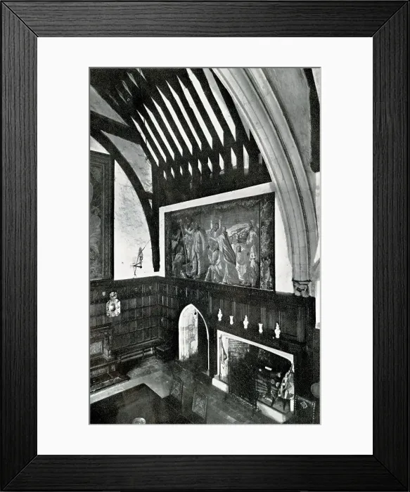 Framed Print : The Great Hall, Ightham Mote, Kent Framed Print : The Great Hall, Ightham Mote, Kent