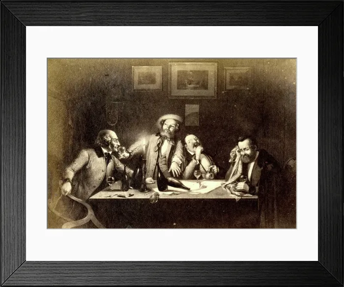 Framed Print : The Effects of Wine on different Temperaments Framed Print : The Effects of Wine on different Temperaments